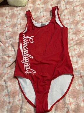 Leinenkugel’s  one piece bathing suit
